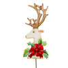 Elegant White Deer Head