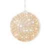 Lit Floral Sphere